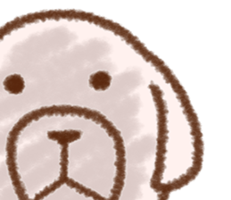 Dog Nanu and small cat sticker #6579980