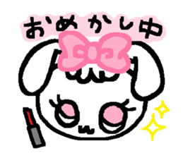 Cat eye usatan sticker #6580362