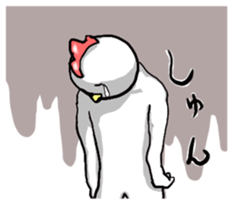 uzai,chicken you are wearing braces sticker #6580412