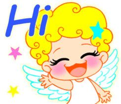 Angel- Hao shiny sticker #6580464