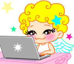 Angel- Hao shiny sticker #6580466
