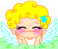 Angel- Hao shiny sticker #6580467