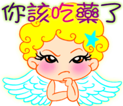 Angel- Hao shiny sticker #6580482