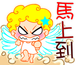 Angel- Hao shiny sticker #6580488