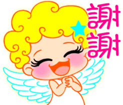 Angel- Hao shiny sticker #6580489