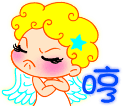 Angel- Hao shiny sticker #6580497