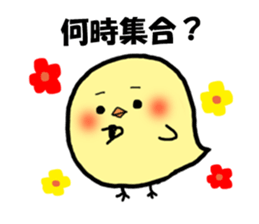 chick piyonosuke sticker #6580617