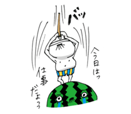 Beard rabbit dog no.2 sticker #6581386