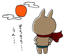 Beard rabbit dog no.2 sticker #6581391