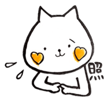 Daily life of YURUNEKO2 sticker #6581626