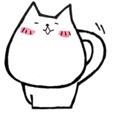 Daily life of YURUNEKO2 sticker #6581635