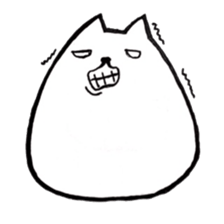 Daily life of YURUNEKO2 sticker #6581647