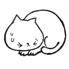 Daily life of YURUNEKO2 sticker #6581650