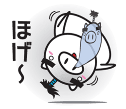 Fairy of a pig - TAKESHI - sticker #6582344