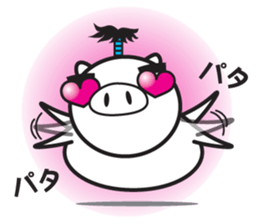 Fairy of a pig - TAKESHI - sticker #6582346