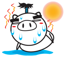 Fairy of a pig - TAKESHI - sticker #6582350