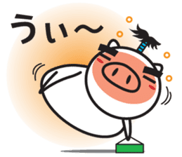 Fairy of a pig - TAKESHI - sticker #6582352