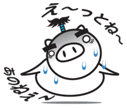 Fairy of a pig - TAKESHI - sticker #6582357