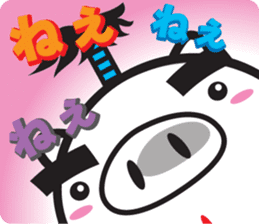 Fairy of a pig - TAKESHI - sticker #6582360