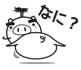 Fairy of a pig - TAKESHI - sticker #6582361
