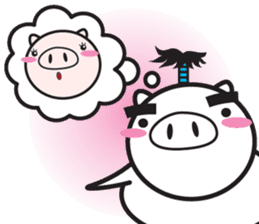 Fairy of a pig - TAKESHI - sticker #6582365