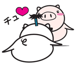 Fairy of a pig - TAKESHI - sticker #6582366