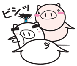 Fairy of a pig - TAKESHI - sticker #6582367