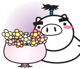Fairy of a pig - TAKESHI - sticker #6582370