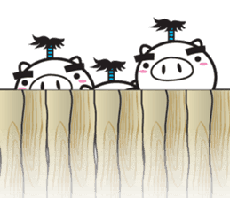 Fairy of a pig - TAKESHI - sticker #6582371