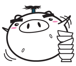 Fairy of a pig - TAKESHI - sticker #6582376