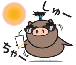 Fairy of a pig - TAKESHI - sticker #6582379
