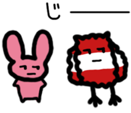 Screamer and her friends sticker #6582775