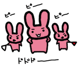 Screamer and her friends sticker #6582780