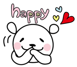 English bear sticker #6583424