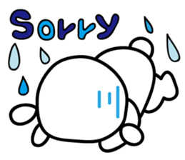 English bear sticker #6583430