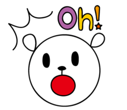 English bear sticker #6583434