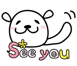 English bear sticker #6583445