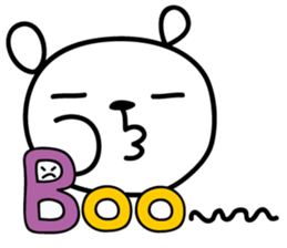 English bear sticker #6583463