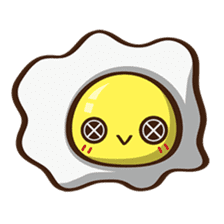 Button Egg sticker #6584184