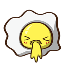 Button Egg sticker #6584185