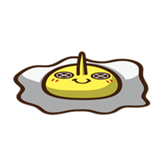 Button Egg sticker #6584195