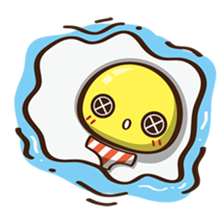 Button Egg sticker #6584205
