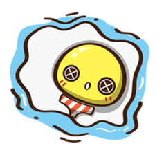 Button Egg sticker #6584205