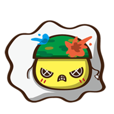 Button Egg sticker #6584218