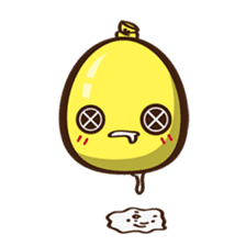 Button Egg sticker #6584219