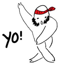 Sideburn coach sticker #6584238