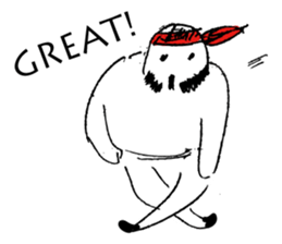 Sideburn coach sticker #6584244