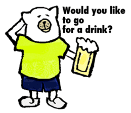 Yukio & Ginjiro drunker ver. ~ENGLISH~ sticker #6584866