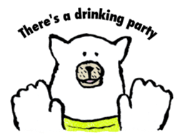 Yukio & Ginjiro drunker ver. ~ENGLISH~ sticker #6584874