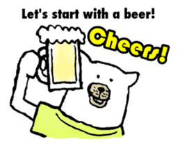 Yukio & Ginjiro drunker ver. ~ENGLISH~ sticker #6584880